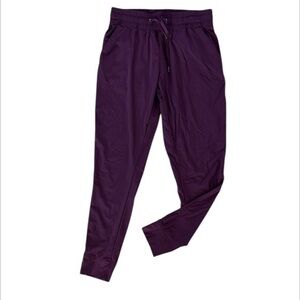 Barbell plum purple jogger pants size medium